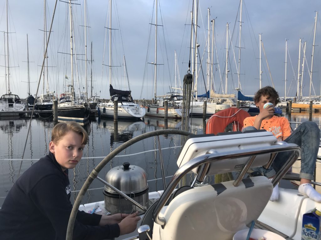 Lekker Cobben op de Bavaria 38-3 Eagle