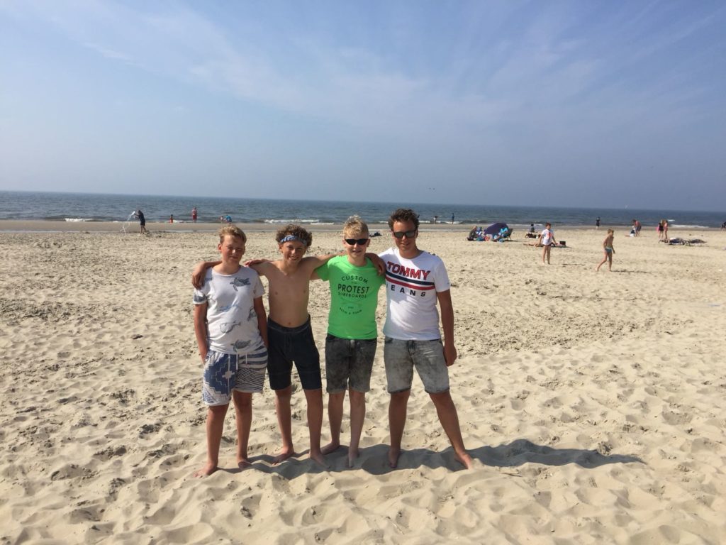 Daan,Thijn,Yvo en Lars