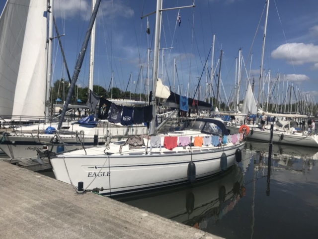 Meivakantie 2018 - ook de was moet worden gedaan - eagle-sailing.nl