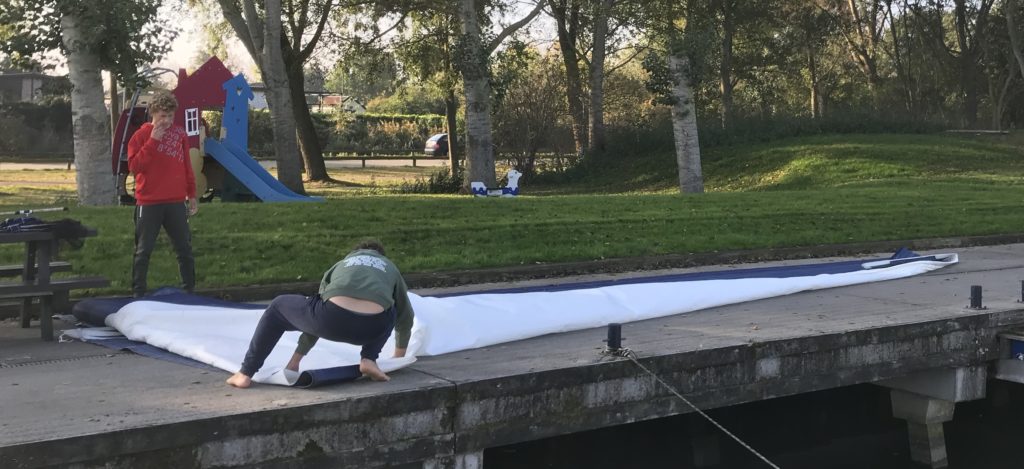 Daan en Thijn ruimen de genua op